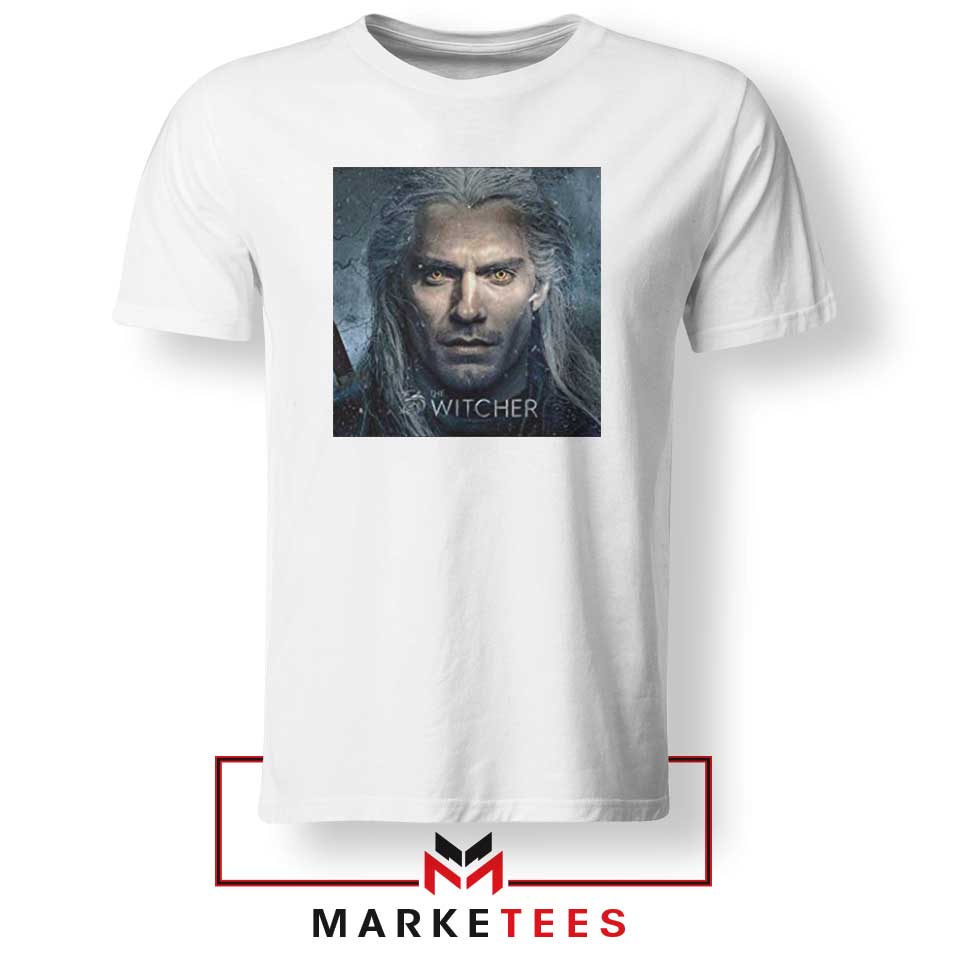 Actor Henry Cavill Tshirt The Witcher S-3XL
