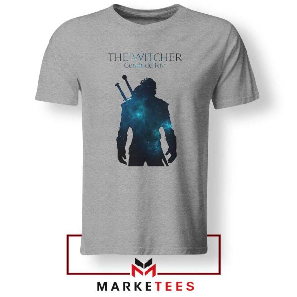 Witcher Geralt Tshirt Drama Series S-3XL