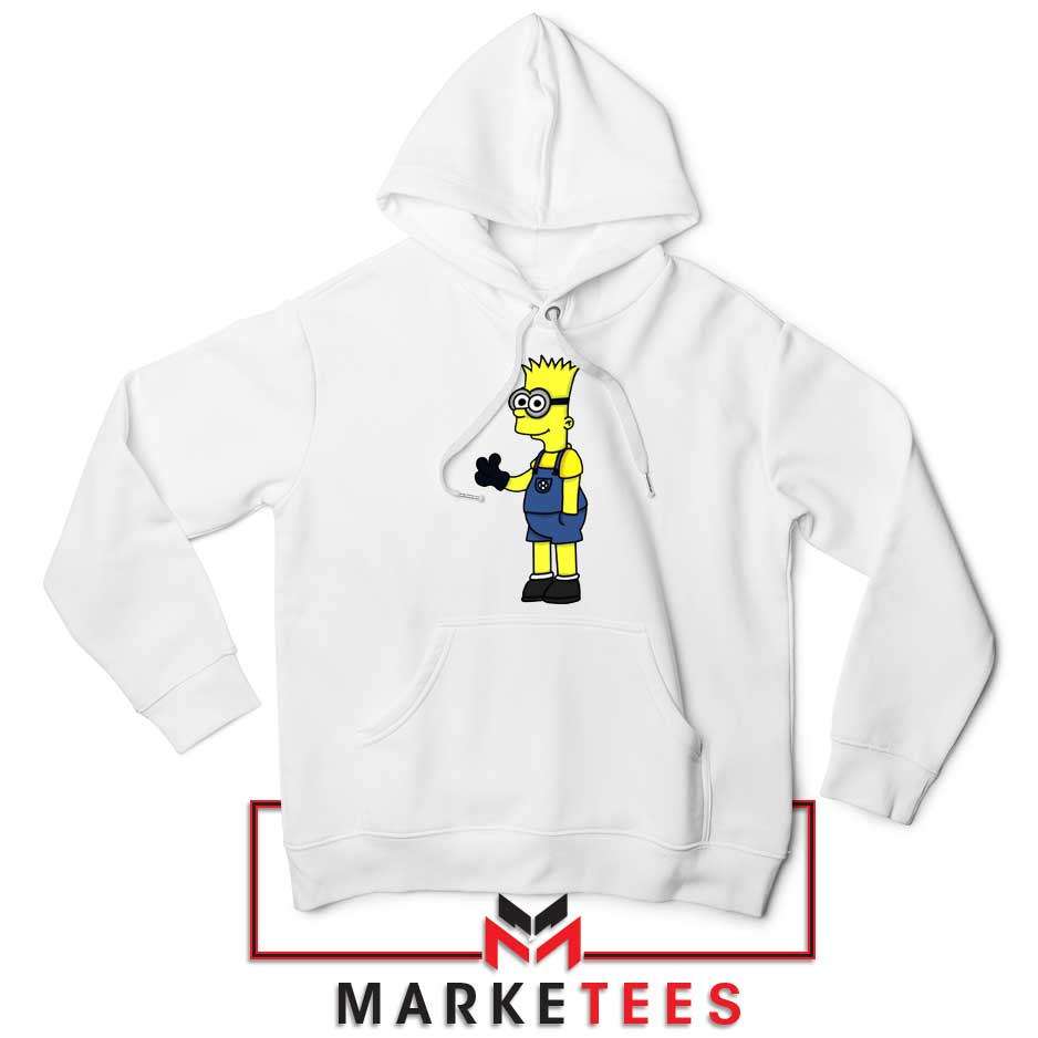 Bart Simpson Minion Hoodie Design Online S-3XL