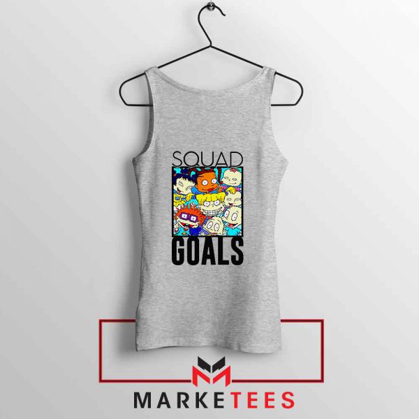 Rugrats Squad Goals Sport Grey Tank Top