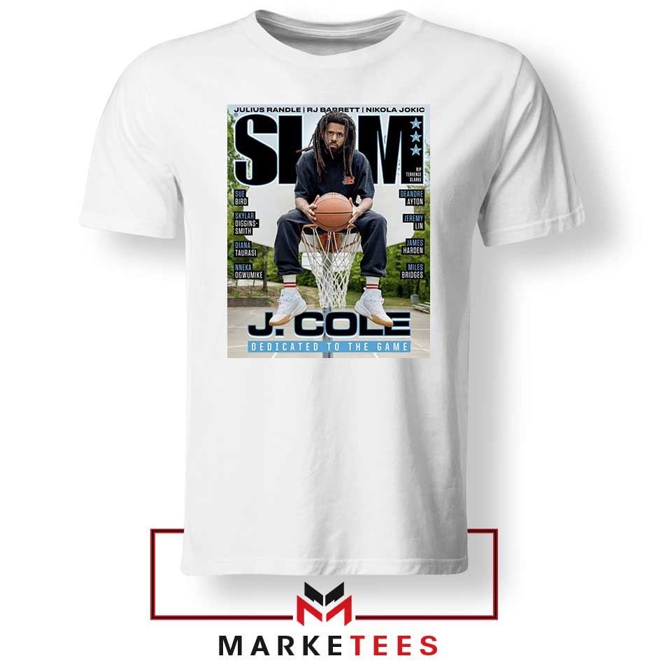 J Cole Slam Magazine Basketball Rap Shirt