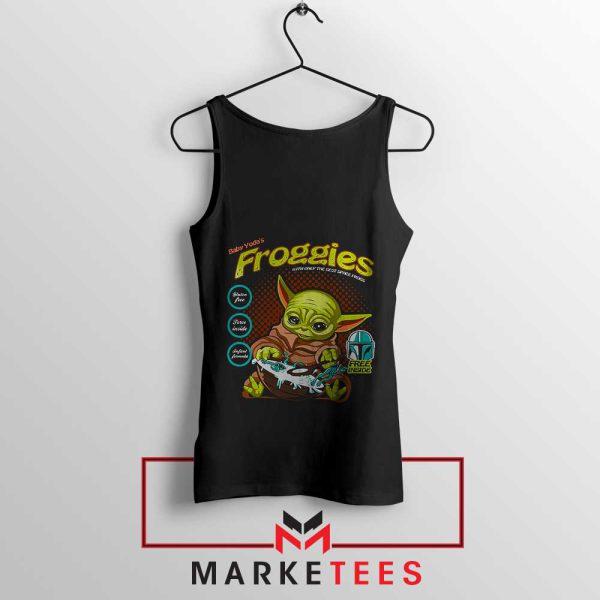 A Stylish Baby Yoda Froggies Tank Top