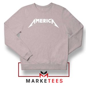 America Heavy Metal Setlist Grey Sweatshirt