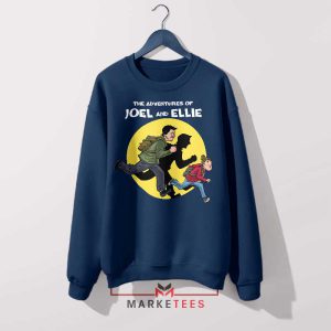 Best Joel and Ellie's Apparel Navy Sweatshirt