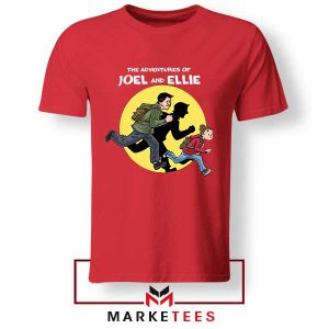 Best Joel and Ellie's Apparel RedTshirt