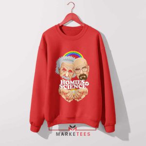 Breaking Bad Albert Einstein Red Sweatshirt