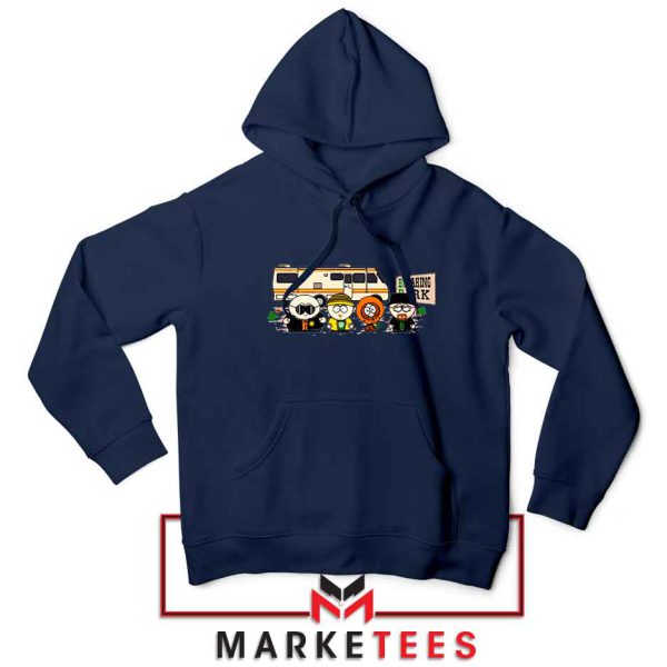 Cartoon Breaking Park Parody Navy Hoddies