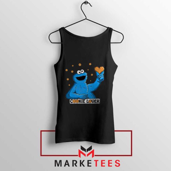 Cute and Soft Cookie Monster Hand Tank Top