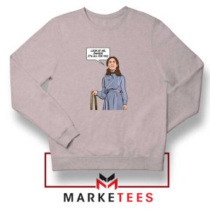 Damien Child The Omen Grey Sweatshirt