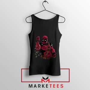 Deadpool 3 With Salt Bae Funny Black Tank Top