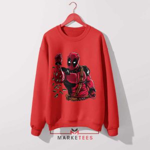 Deadpool 3 With Salt Bae Funny Sweatshirt