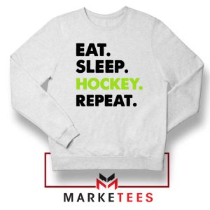 Eat Sleep Hockey Repeat Sweatshirt