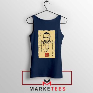 Elf Wanted Blood Origin Navy Tank Top