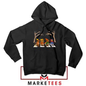 Emmet Otters Abbey Road Albums Black Hoodie