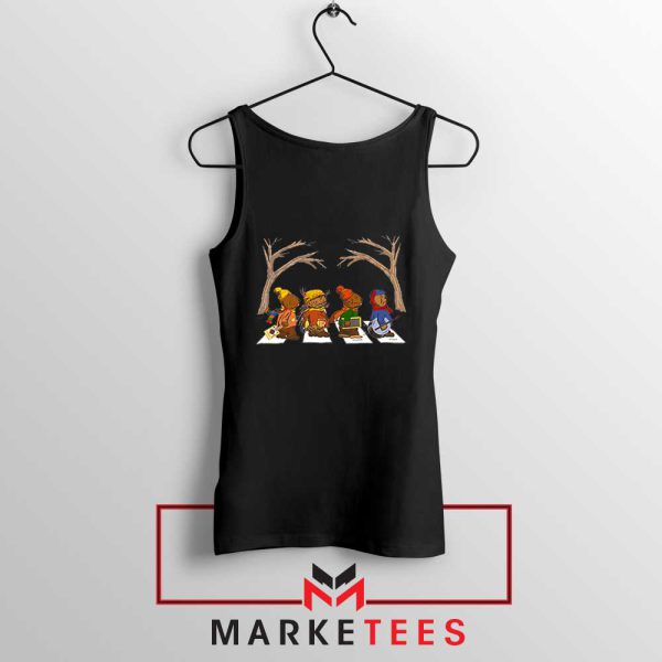 Emmet Otters Abbey Road Albums Black Tank Top