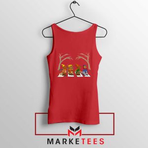 Emmet Otters Abbey Road Albums Red Tank Top