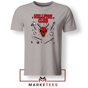 Exclusive Mystery Hellfire Club Grey Tshirt