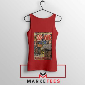 God Of War 5 Ragnarok Red Tank Top