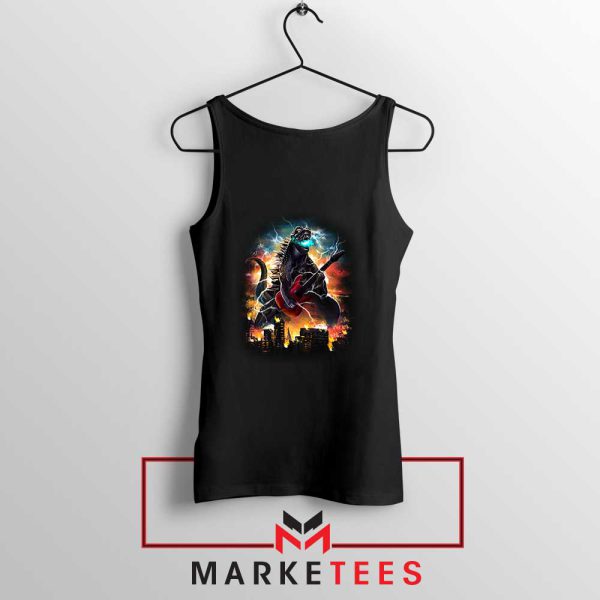 Godzilla Solos Rock Guitar Tank Top