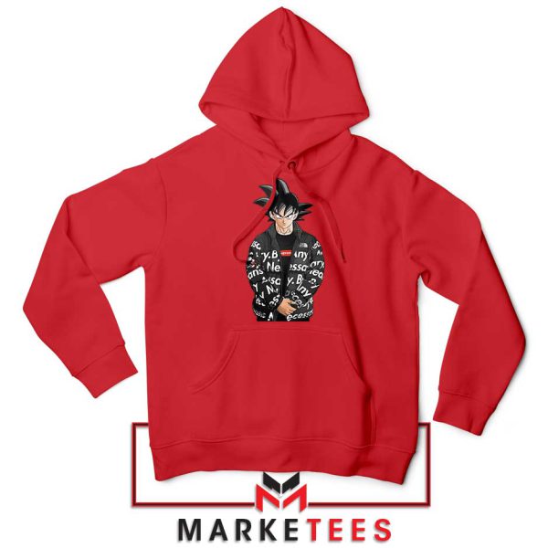 Goku The Warrior's Way Fashion Red Hoodie