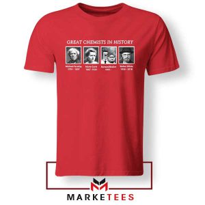 Great Chemists Walter White Multiversus Red Tshirt