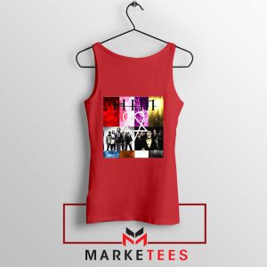 HIM Rock Band Graphic Red Tank Top