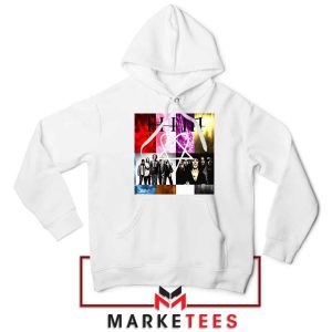 HIM Rock Band Graphic White Hoodie