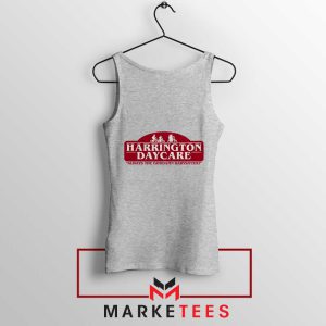 Hair Like Steve Harrington Daycare Grey Tank Top