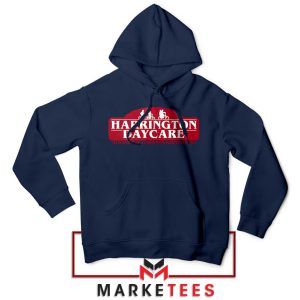 Hair Like Steve Harrington Daycare Navy Hoodie