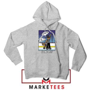 Hockey Humor Graphic Sport Grey Hoodie