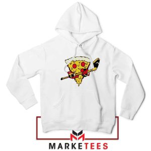 Ice Hockey Pizza Funny Hoodie