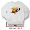 Ice Hockey Pizza Funny Sweatshirt