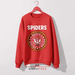 Iconiq Ramones Spider Man No way home Red Sweatshirt