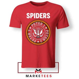 Iconiq Ramones Spider Man No way home Red Tshirt