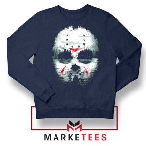 Jason Voorhees Friday Night Terror Navy Sweatshirt