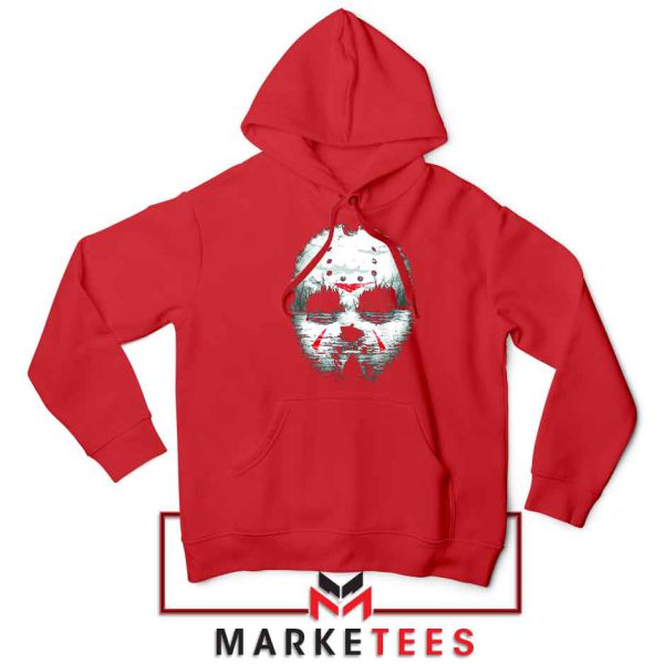 Jason Voorhees Friday Night Terror Red Hoodie