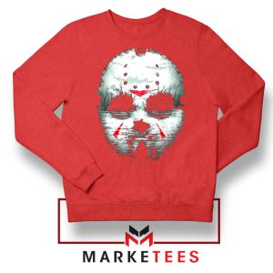 Jason Voorhees Friday Night Terror Red Sweatshirt