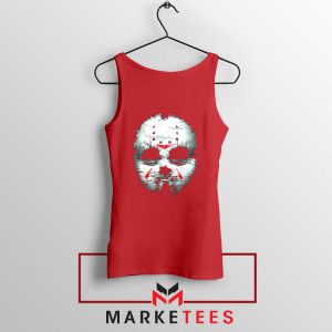 Jason Voorhees Friday Night Terror Red Tank Top