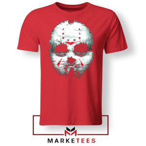 Jason Voorhees Friday Night Terror Red Tshirt