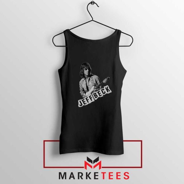 Jeff Beck The Yardbirds Members Black Tank Top