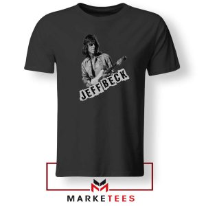 Jeff Beck The Yardbirds Members Black Tshirt