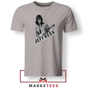 Jeff Beck The Yardbirds Members Grey Tshirt