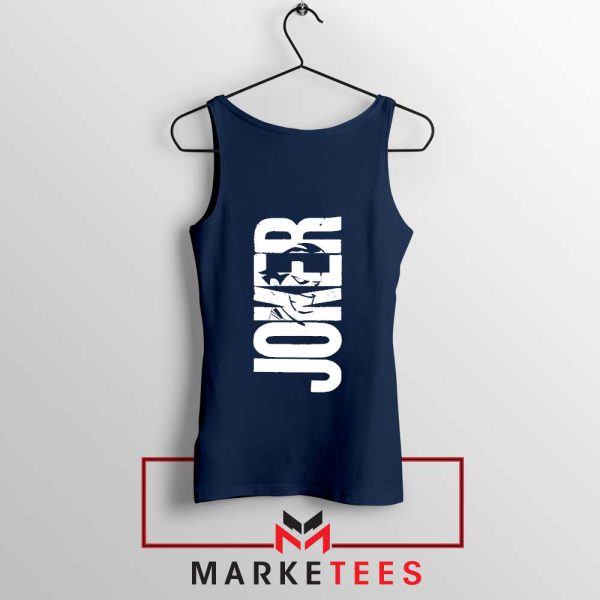 Joker The Batman Supervillain Navy Tank Tops