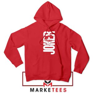 Joker The Batman Supervillain Red Hoodie