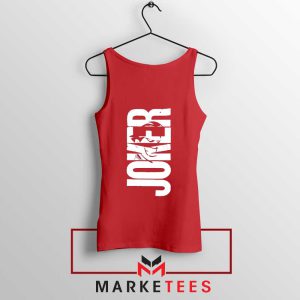 Joker The Batman Supervillain Red Tank Tops