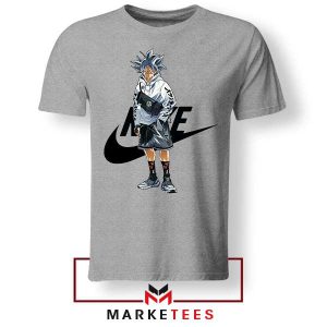 Kamehameha Goku Apparel Fashion Grey Tshirt