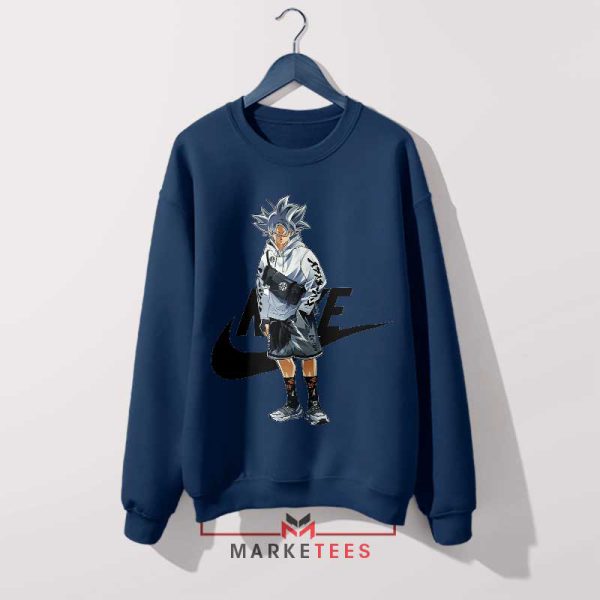 Kamehameha Goku Apparel Fashion Navy Swwatshirt