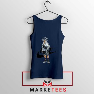 Kamehameha Goku Apparel Fashion Navy Tank Top