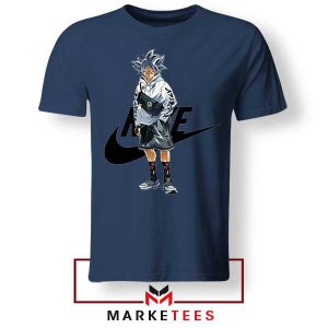 Kamehameha Goku Apparel Fashion Navy Tshirt