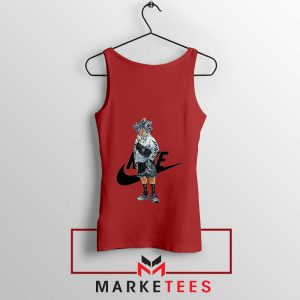 Kamehameha Goku Apparel Fashion Red Tank Top